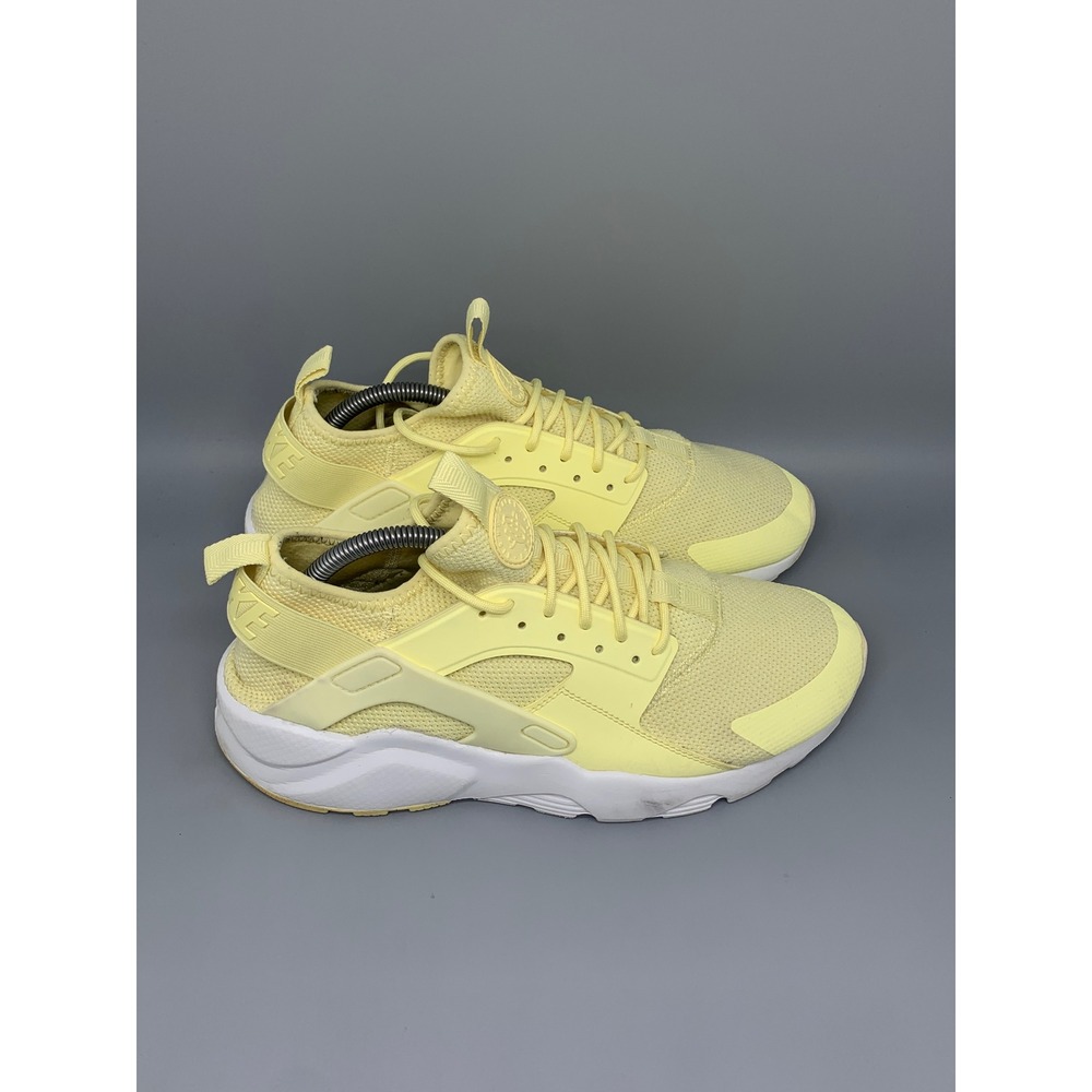 Nike Air Huarache Run Ultra Pale Yellow Running Shoes 833147-701 Men's Sz 10